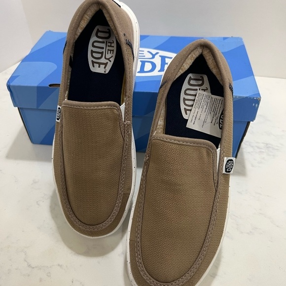 Hey Dude Brown and White Casual Slip-On Loafers main image 5